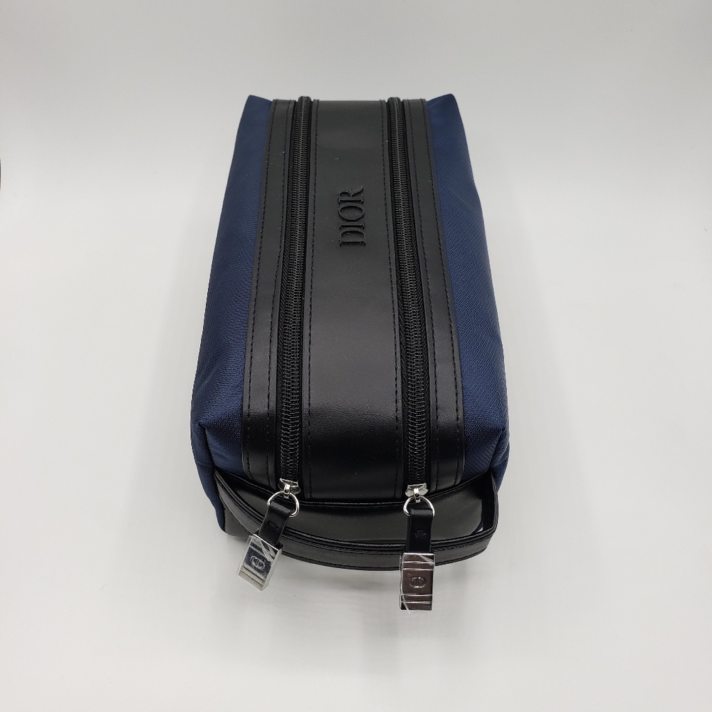 DIOR Cosmetics Bag Blue Black - Picture 6 of 15